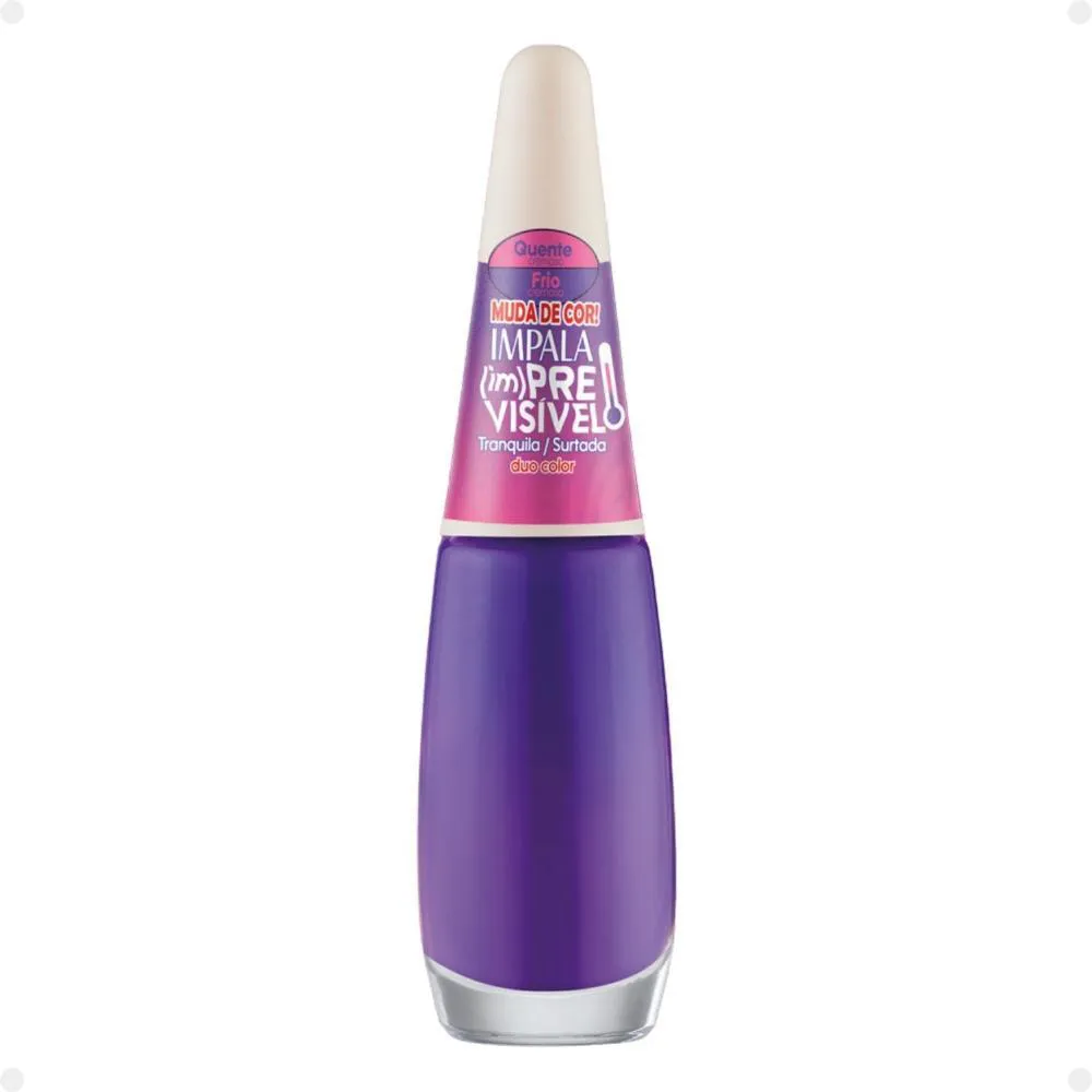 ESMALTE CREMOSO IMPALA (IM)PREVISIVEL DUO COLOR TRANQUILA/SURTADA 7,5ML