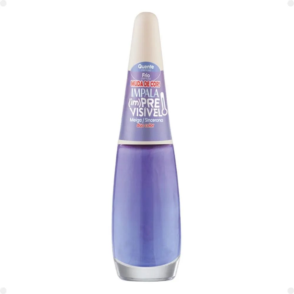 ESMALTE CREMOSO IMPALA (IM)PREVISIVEL DUO COLOR MEIGA/SINCERONA 7,5ML