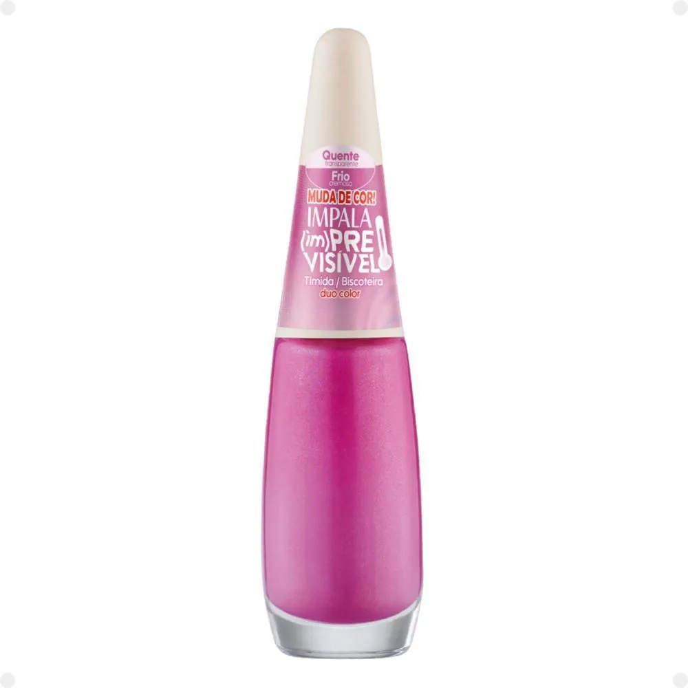 ESMALTE CREMOSO IMPALA (IM)PREVISIVEL DUO COLOR TIMIDA/BISCOITERA 7,5ML