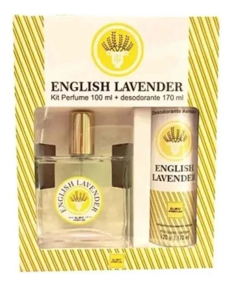 KIT ENGLISH LAVENDER (DEO COLôNIA 100ML + DESODORANTE 170ML)