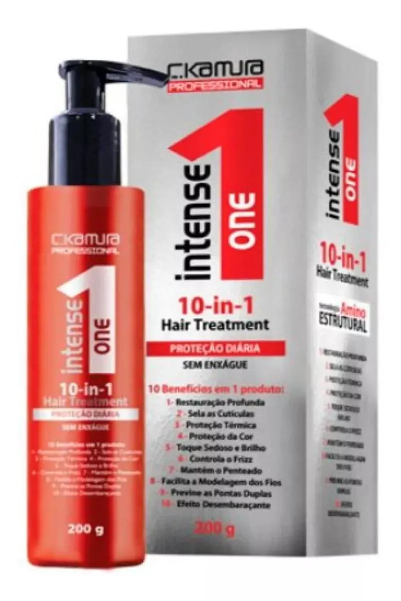 INTENSE ONE 10 IN 1 HAIR TREATMENT LEAVE IN SEM ENXAGUE 200G