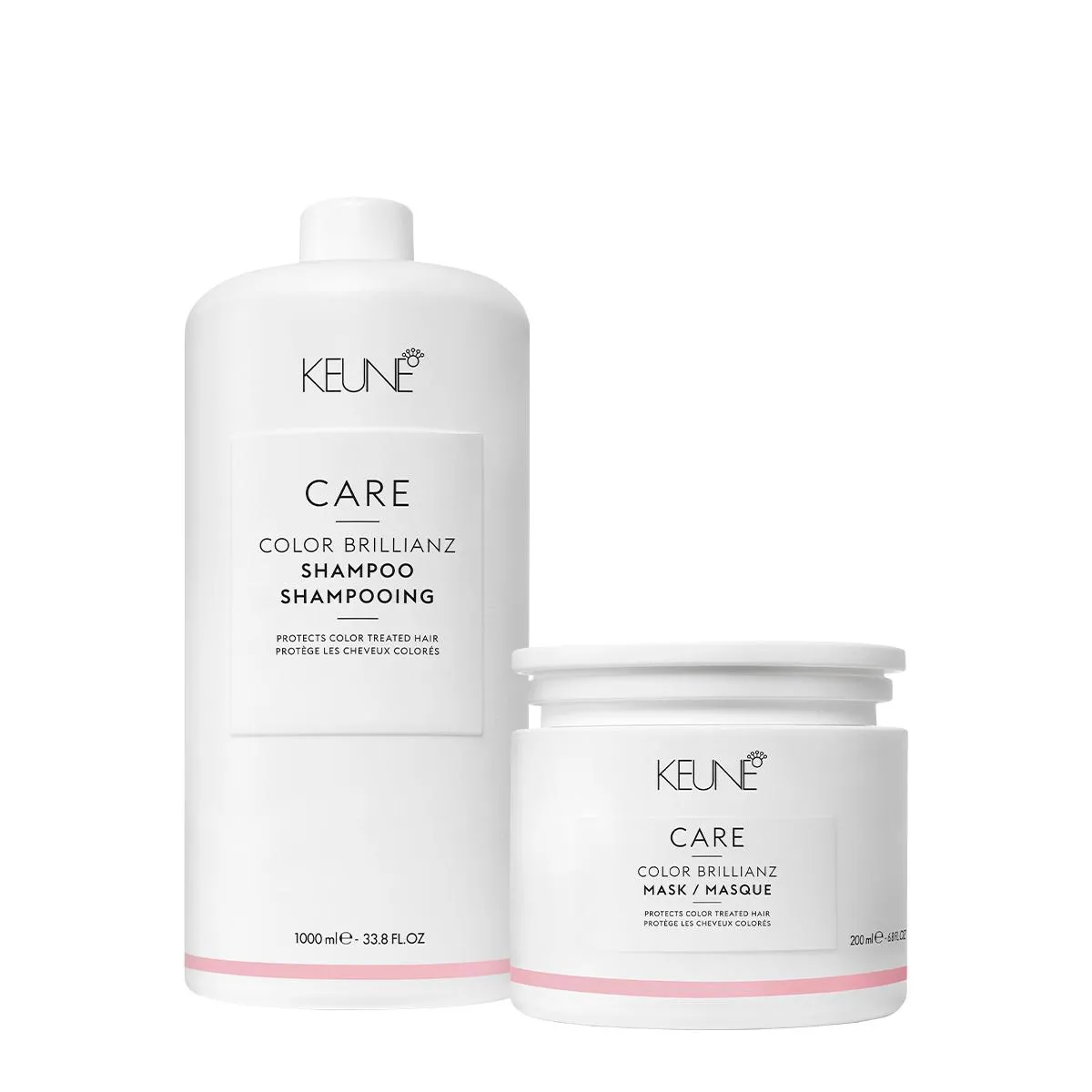 KIT KEUNE COLOR BRILLIANZ SHAMPOO MáSCARA 200 (2 PRODUTOS)