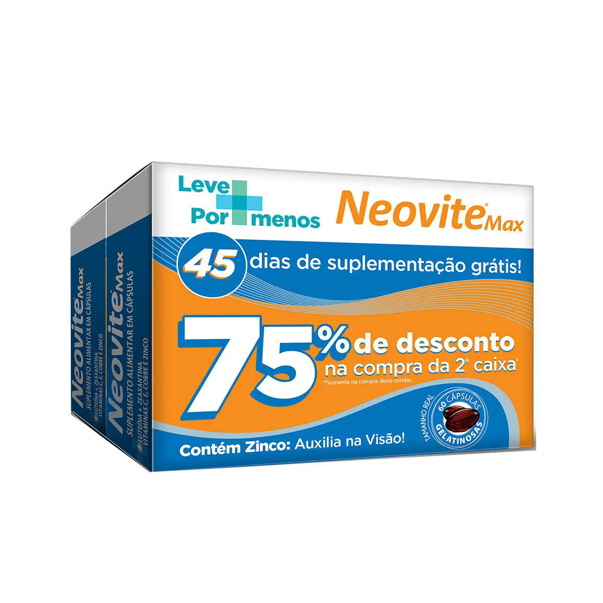 Polivitamínico Neovite Max 120 cápsulas