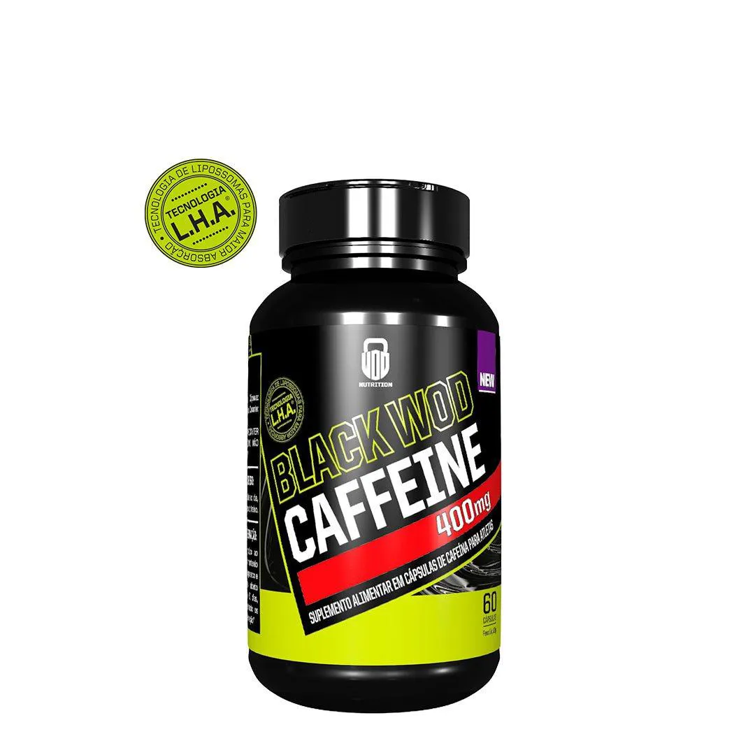 BLACK WOD CAFFEINE 400MG – 60 CáPSULAS – WOD NUTRITION