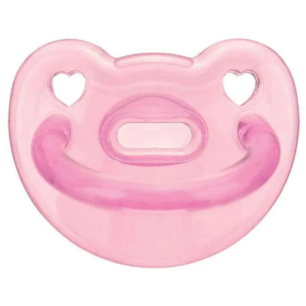 CHUPETA SOFT 100% SILICONE ORT N1 ROSA