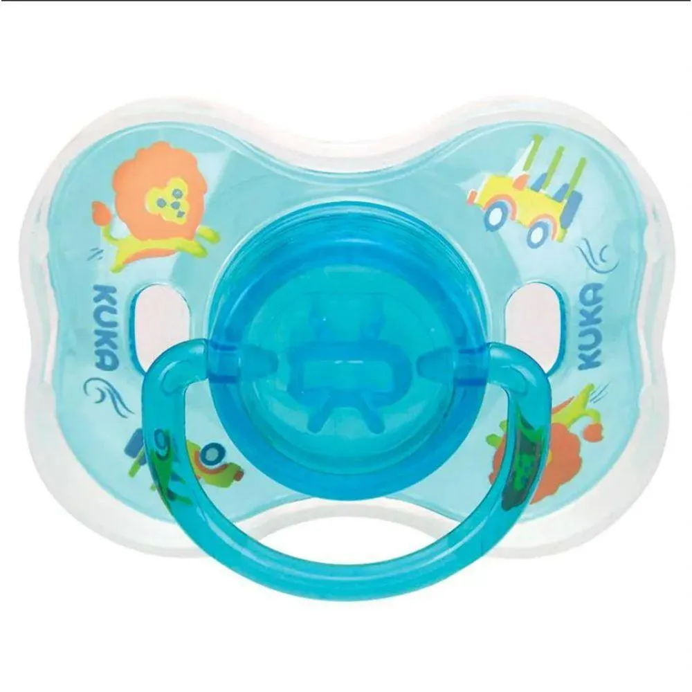 CHUPETA DECORADA NEON C-PROT UNIV SIL N2 AZUL