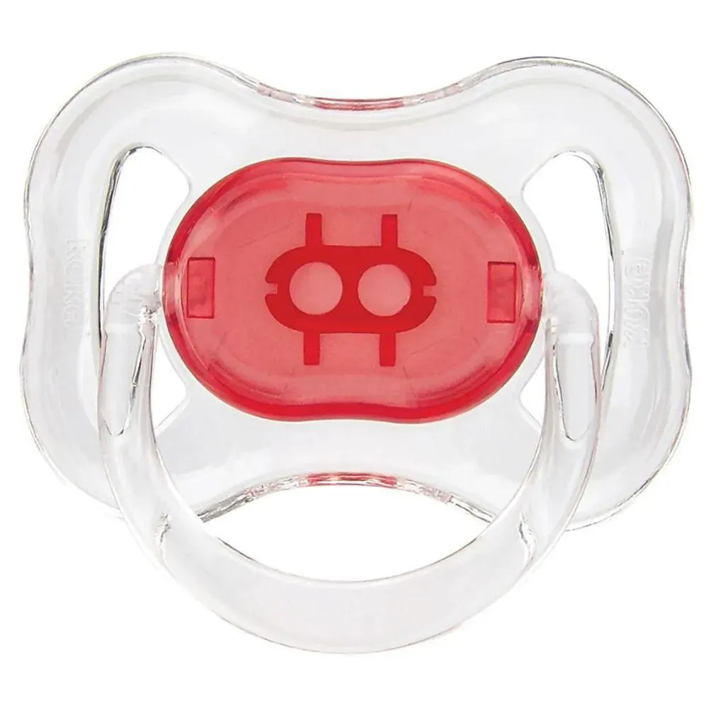 CHUPETA CRISTAL UNIV N1 VERMELHO