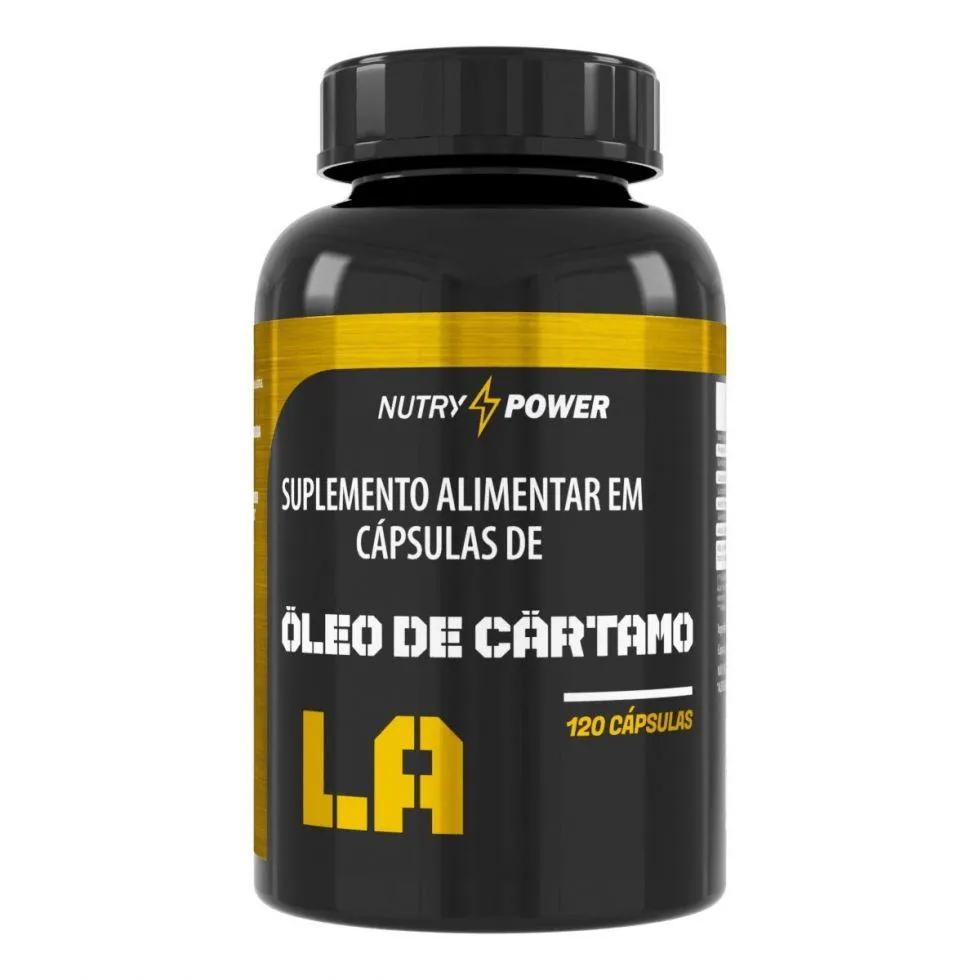 L.A. ÓLEO DE CáRTAMO 1000MG (120 CAPS) - PADRãO: ÚNICO