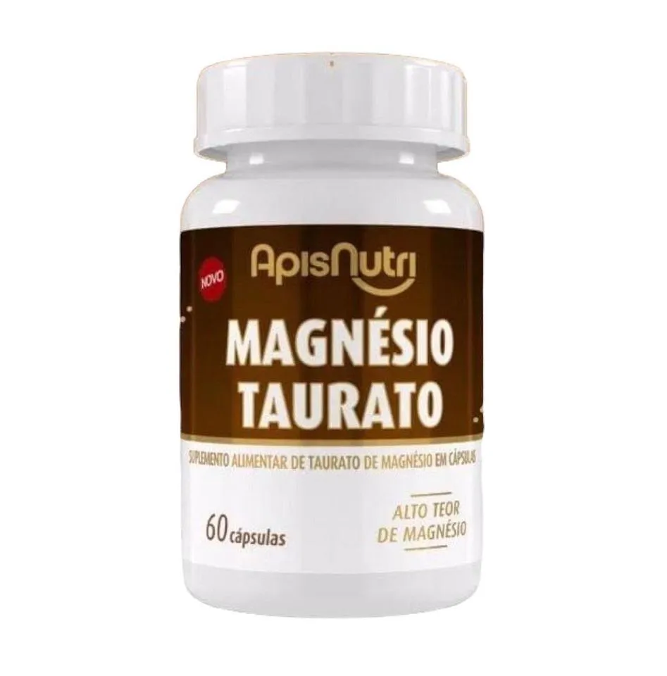 MAGNéSIO TAURATO (60 CAPS) - PADRãO: ÚNICO