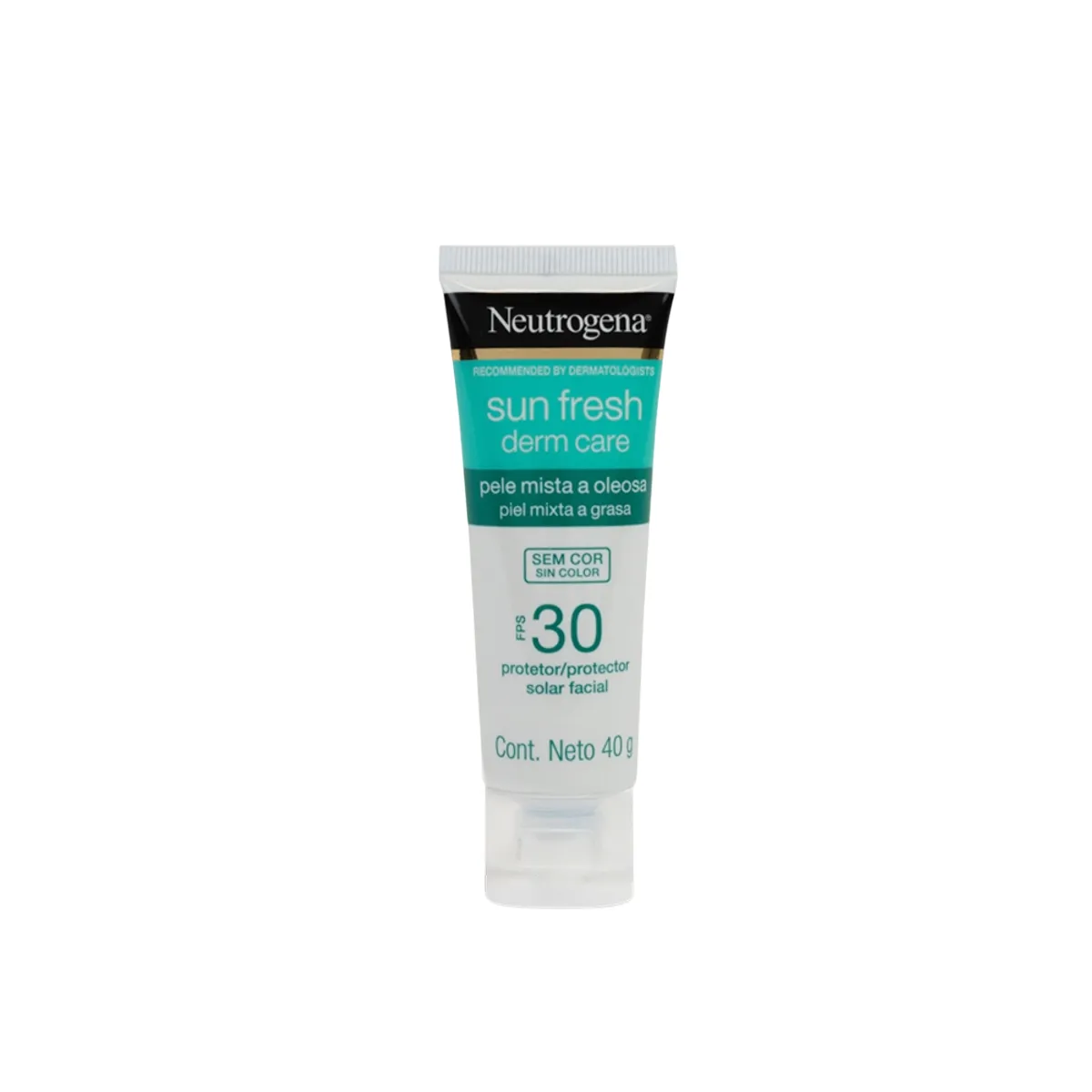 Protetor Solar Facial Antioliosidade FPS 30 Neutrogena Sun Fresh Pele oleosa Sem Cor 40g