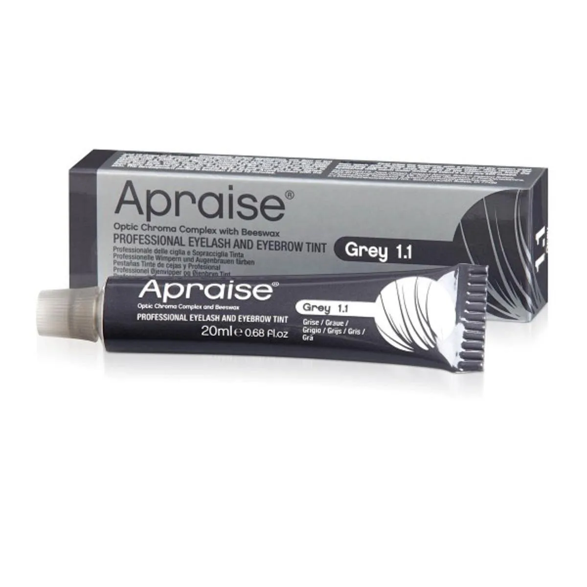 APRAISE TINTURA DE CíLIOS E SOBRANCELHAS 20ML - GRAFITE 1.1