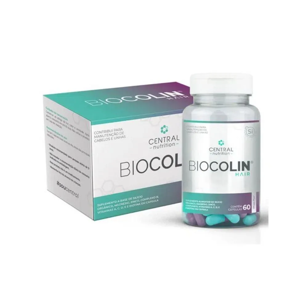BIOCOLIN HAIR - 60 CAPS. - CENTRAL NUTRITION