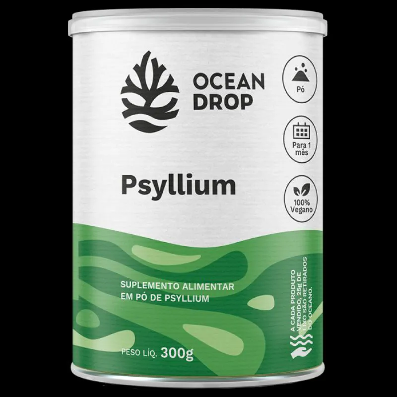 PSYLLIUM EM Pó 300G OCEAN DROP