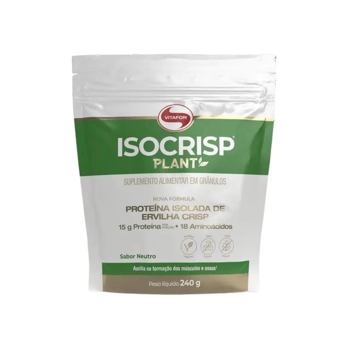 ISOCRISP PLANT POUCH 240G VITAFOR