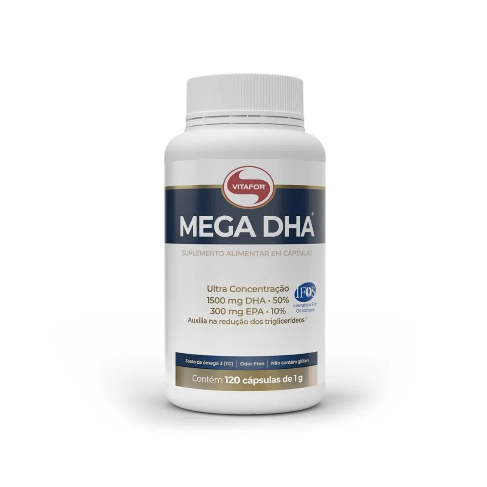 MEGA DHA 120 CAPS. VITAFOR