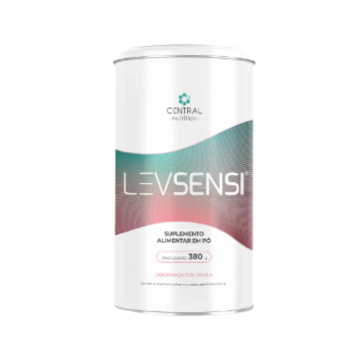 LEVSENSI 380G SABOR MAçã COM CANELA CENTRAL NUTRITION