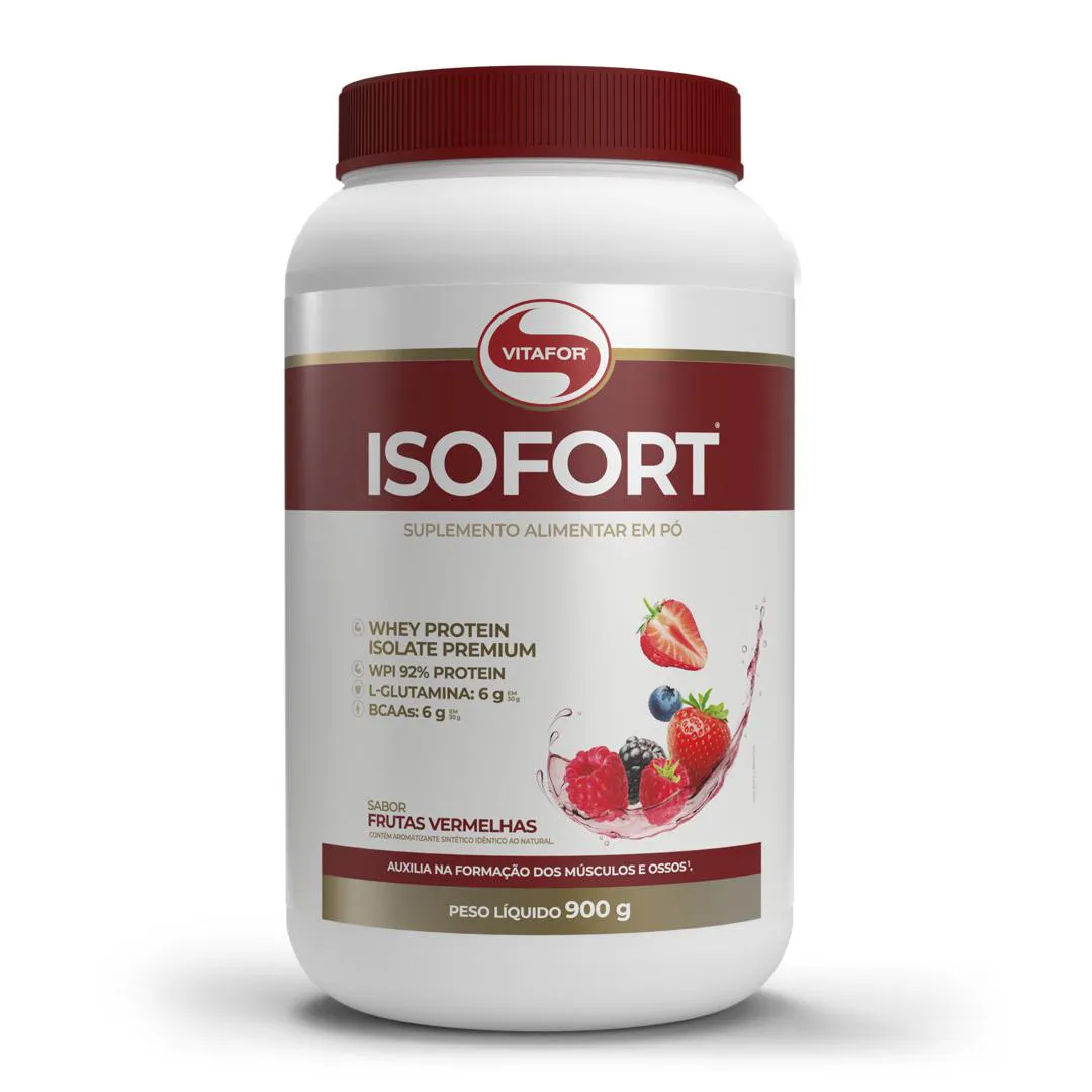 ISOFORT 900G FRUTAS VERMELHAS VITAFOR