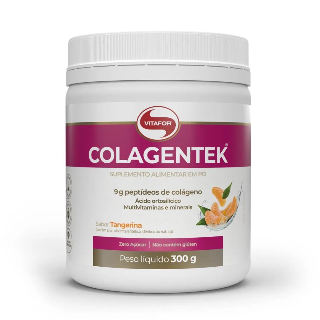 COLAGENTEK COLáGENO 300G TANGERINA VITAFOR