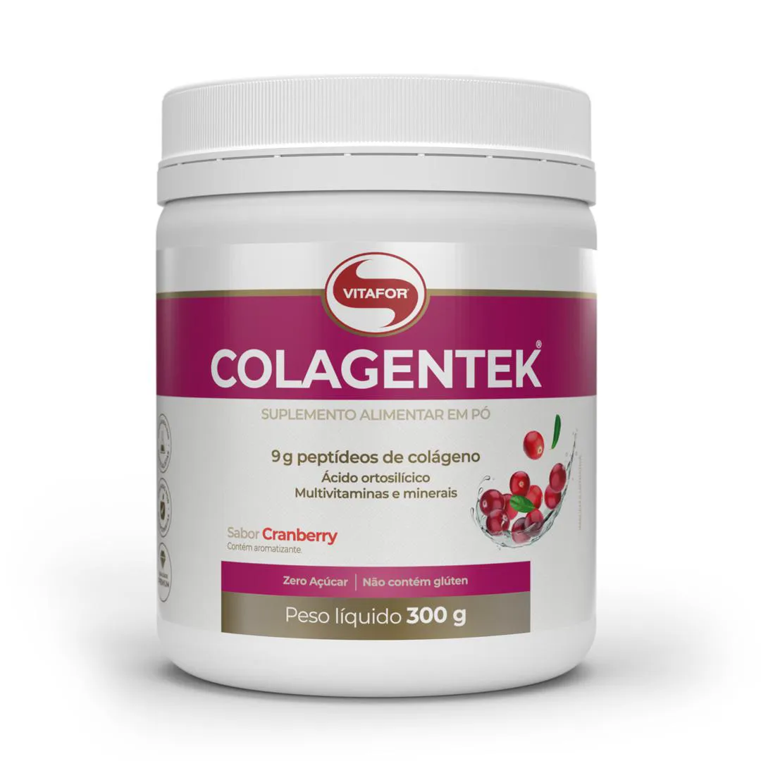 COLAGENTEK COLáGENO 300G CRANBERRY VITAFOR