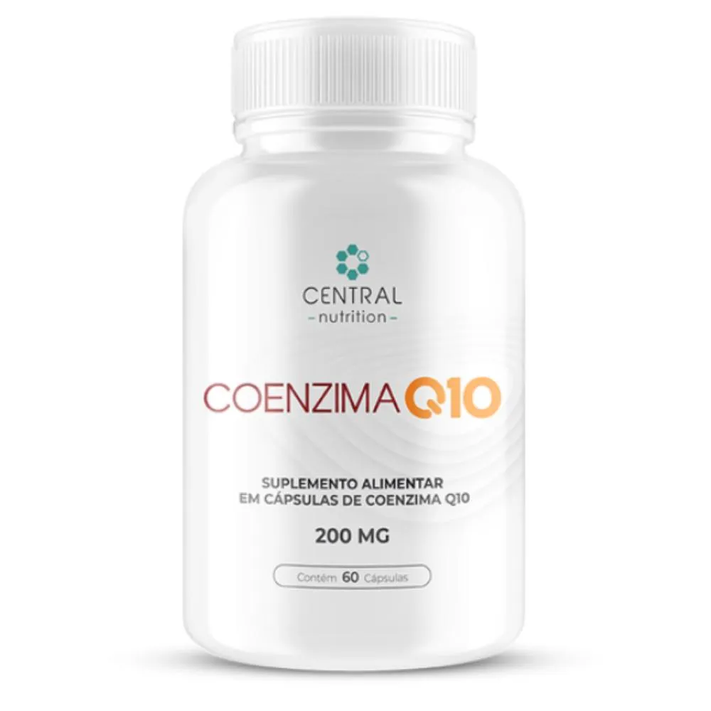 COENZIMA Q10 200MG 60 CAPS. CENTRAL NUTRITION