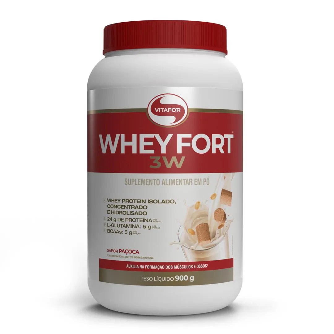 WHEY FORT 3W 900G PAçOCA VITAFOR