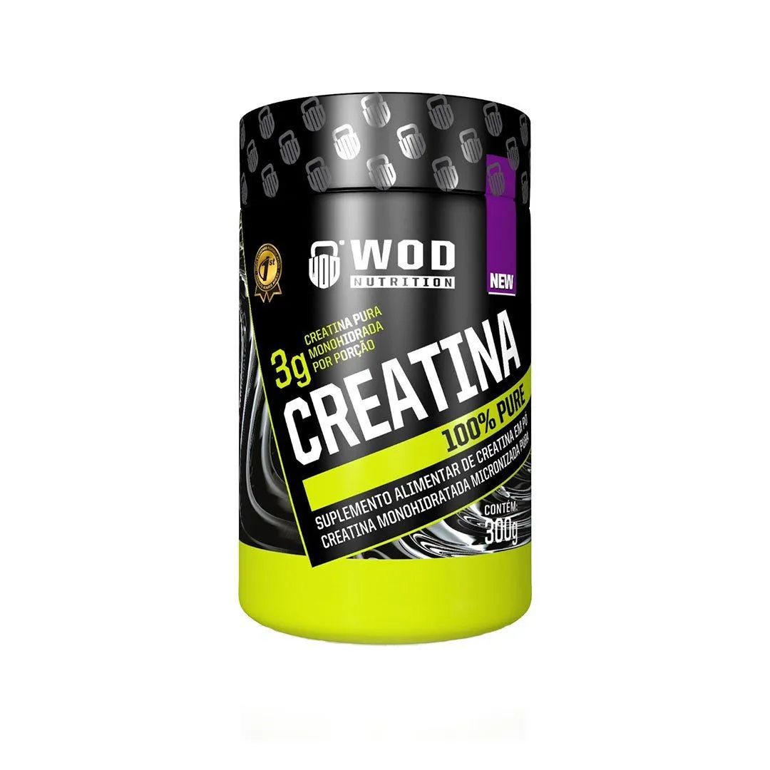CREATINA 100% PURA MONO-HIDRATADA 300G – WOD NUTRITION