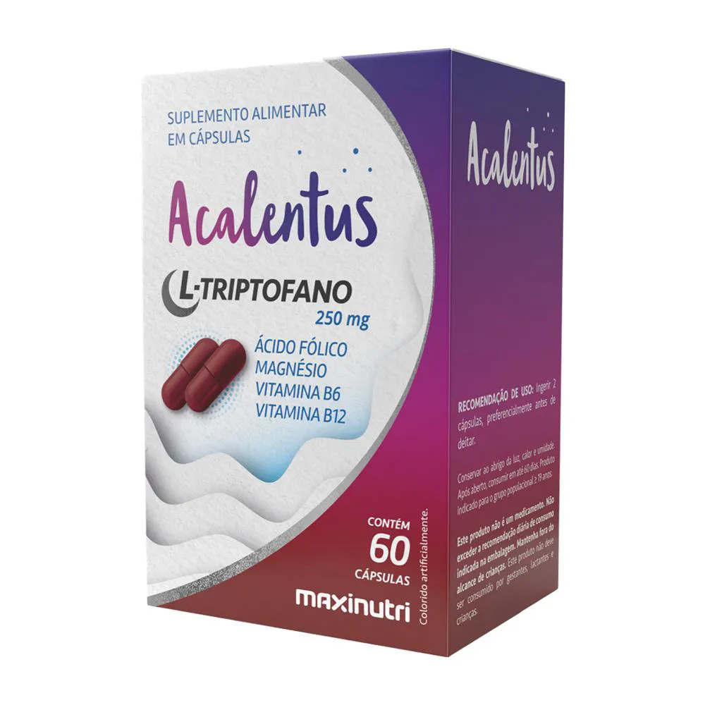 ACALENTUS L-TRIPTOFANO 60 CáPSULAS MAXINUTRI