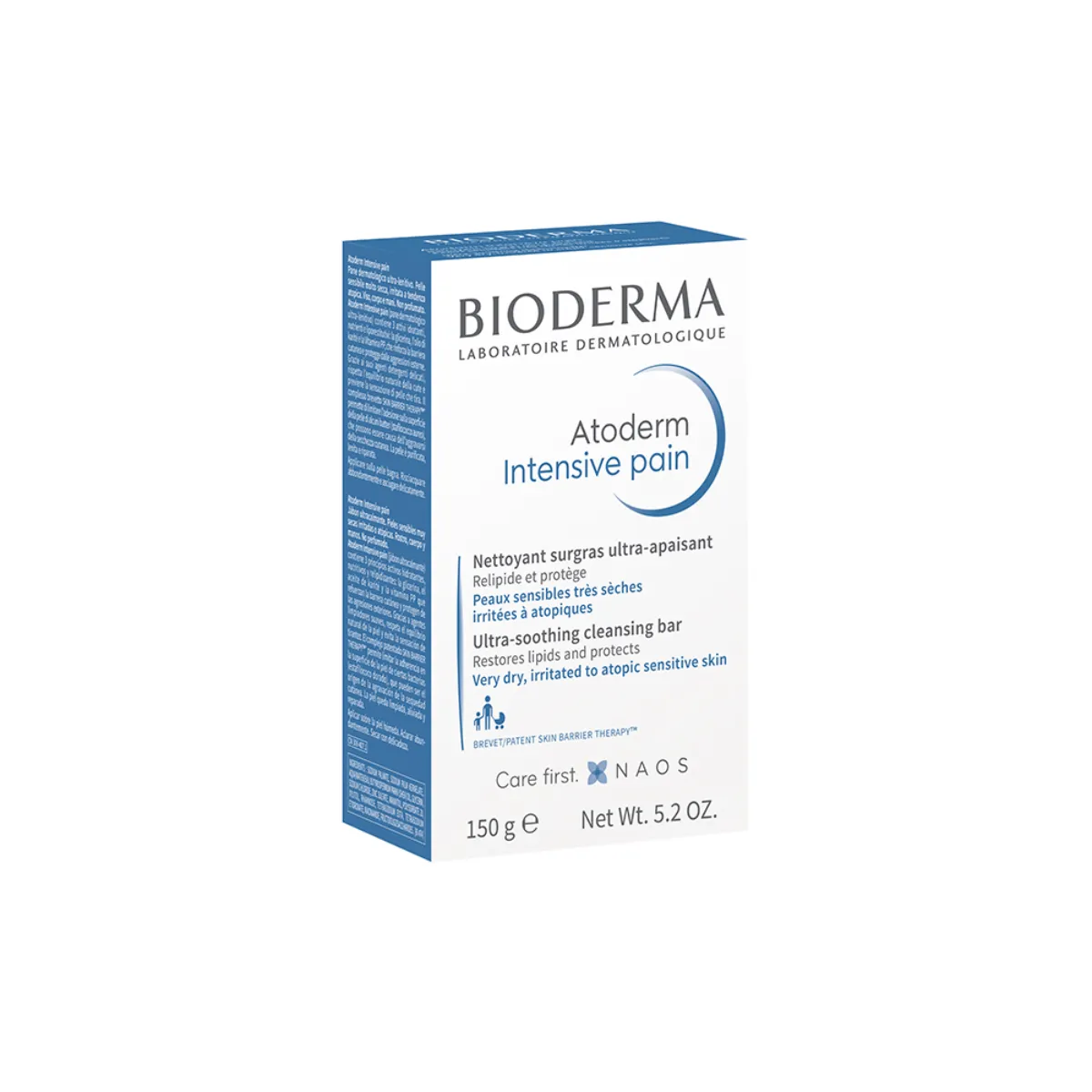 Sabonete em Barra de Limpeza Hidratante Bioderma Atoderm Pele Seca com 150g