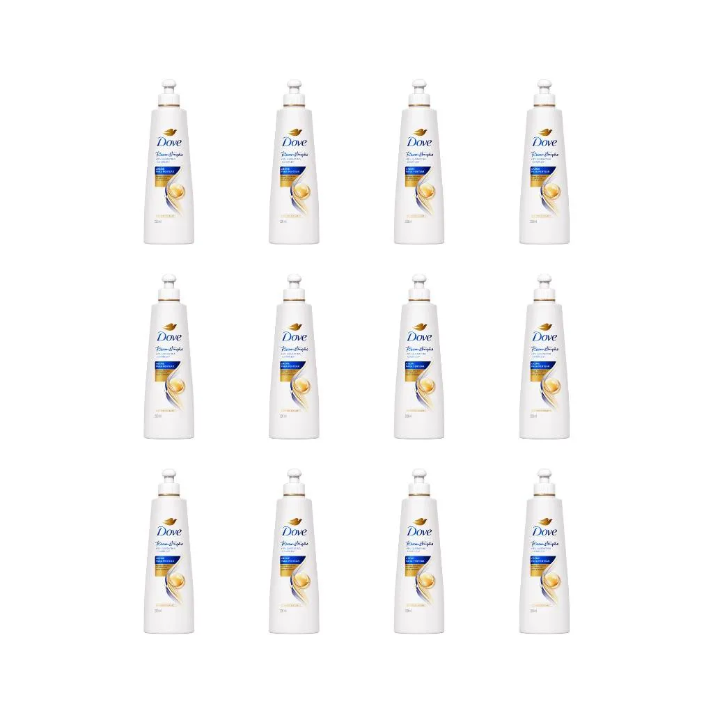 CREME PARA PENTEAR DOVE RECONSTRUçAO 200ML - KIT C/ 12UN
