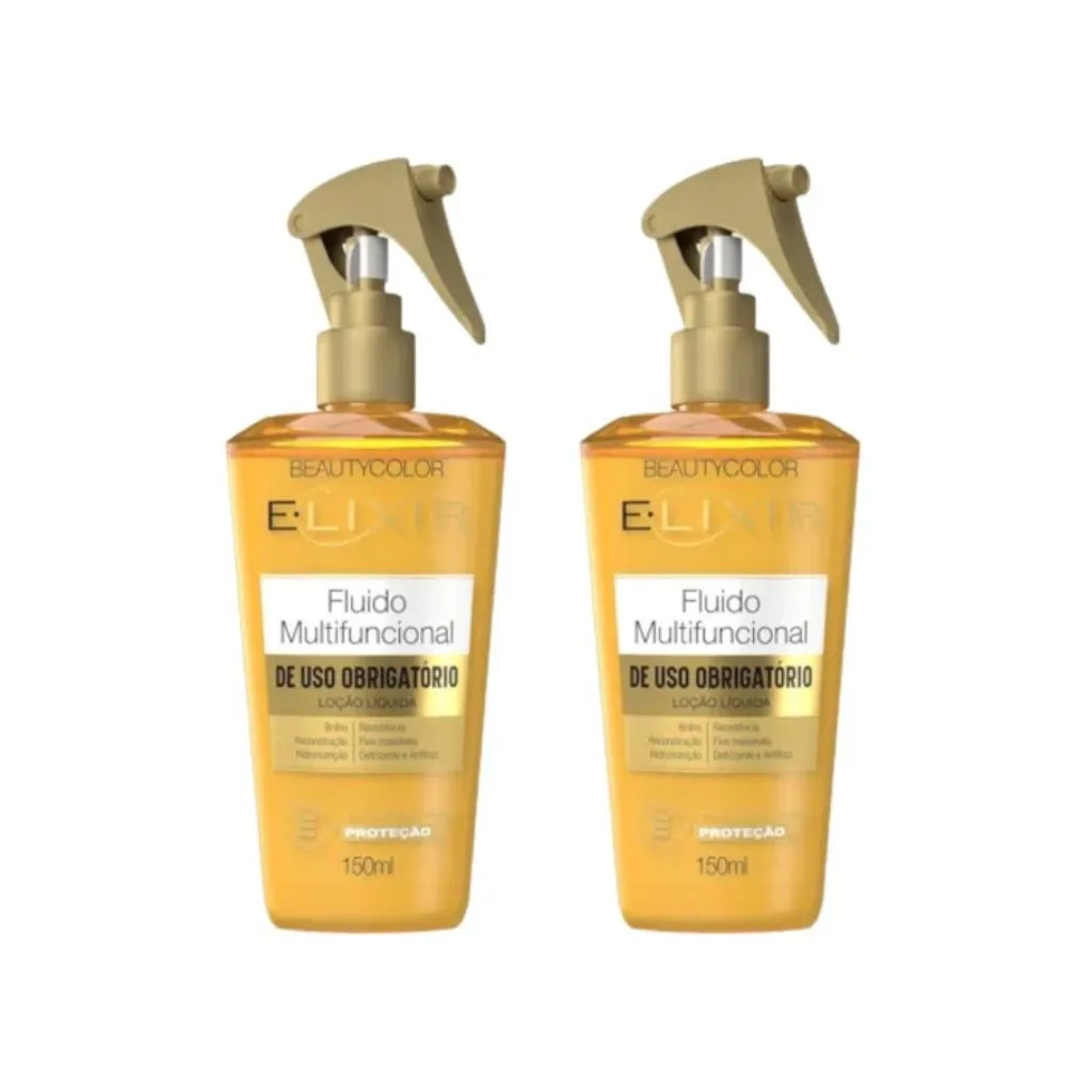 FLUIDO CAPILAR BEAUTY COLOR 150ML ELIXIR MULTIFUNCIONAL-2UN