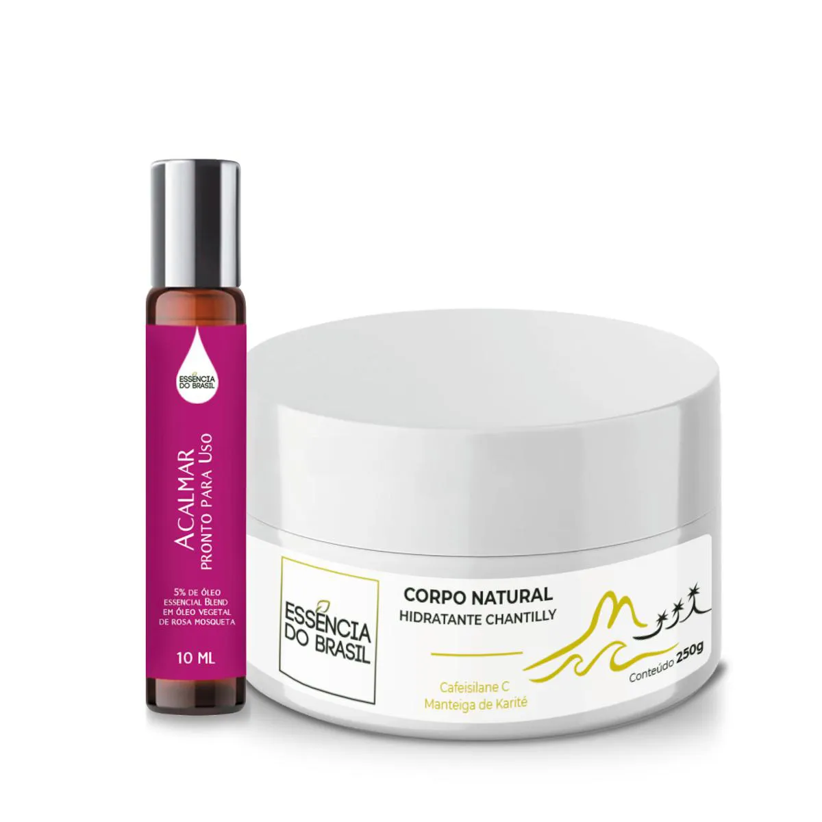 KIT RELAXAMENTO: HIDRATANTE CHANTILLY + ÓLEO ACALMAR