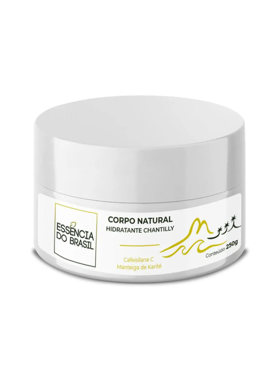 HIDRATANTE CHANTILLY 250G PARA CELULITE, PELE FIRME E MACIA