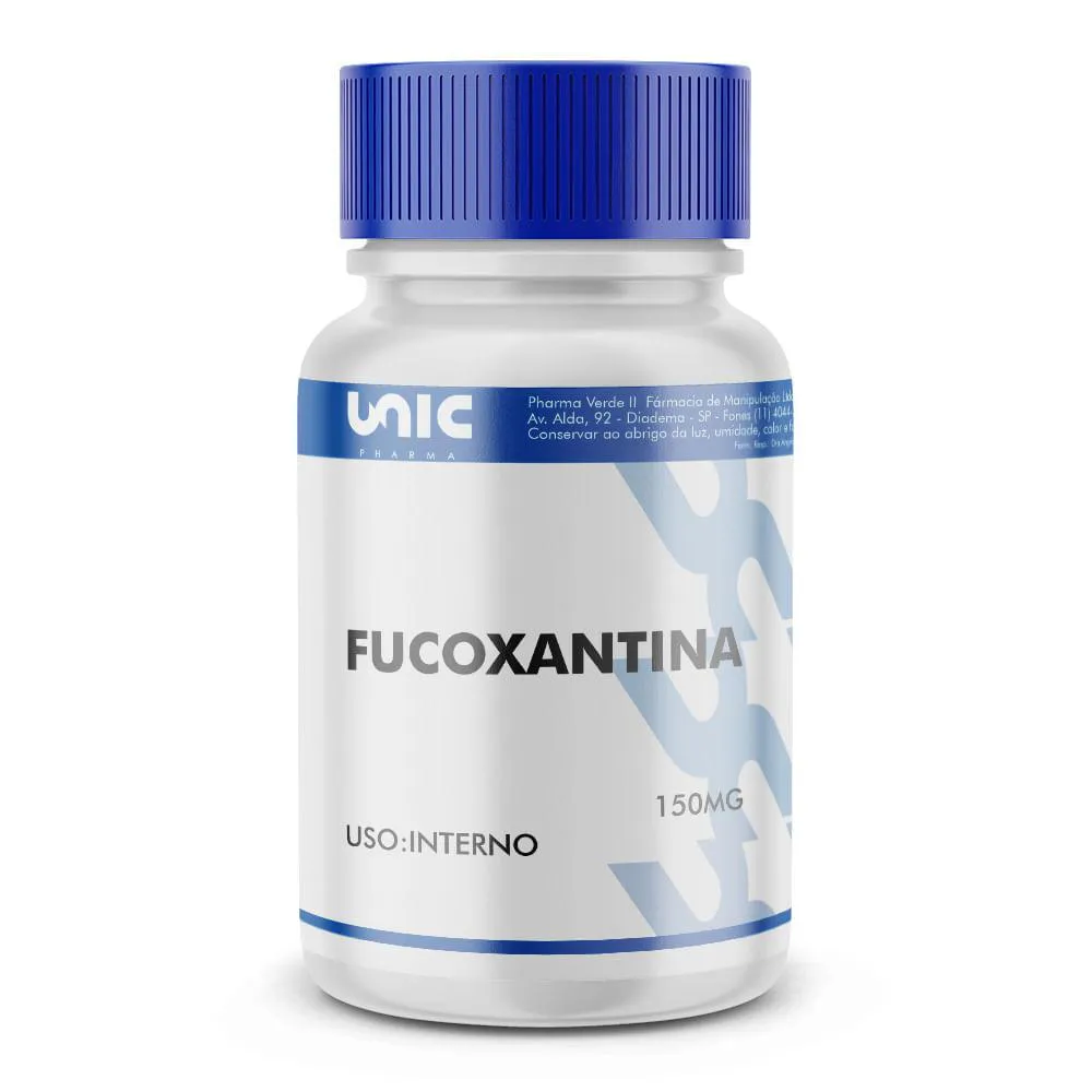 FUCOXANTINA 150MG - 60 CáPSULAS