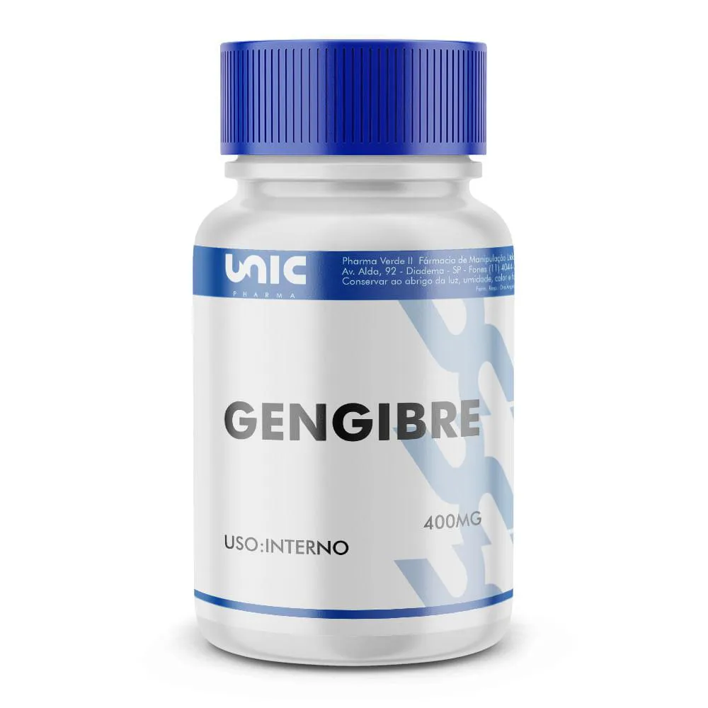 GENGIBRE 400MG - 120 CáPSULAS