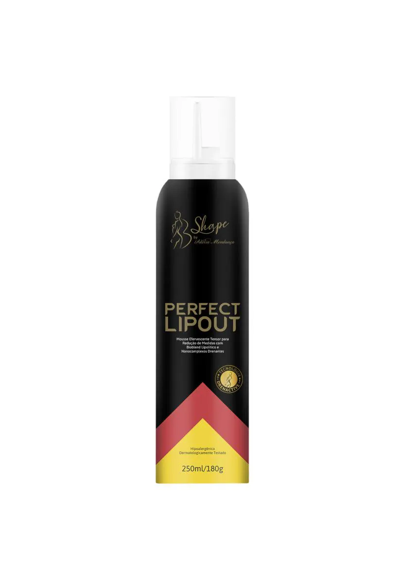 PERFECT LIPOUT - MOUSSE EFERVESCENTE TENSOR PARA REDUçãO DE MEDIDAS COM BIOBLEND LIPOLíTICO E NANOCOMPLEXOS DRENANTES 250ML