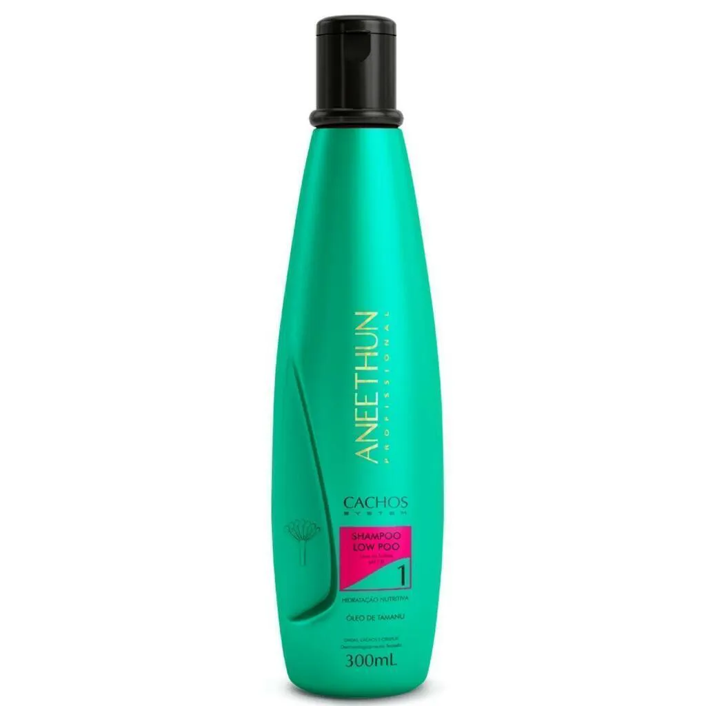 SHAMPOO LOW POO CACHOS SYSTEM ANEETHUN PARABENO FREE PH 7.0