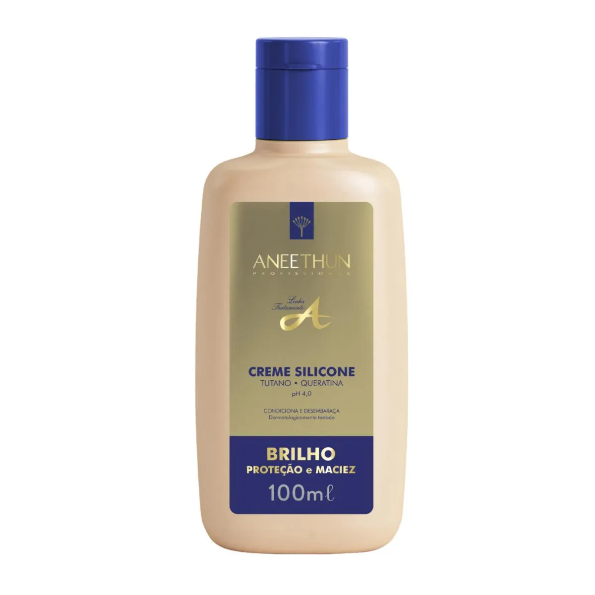 CREME DE SILICONE ANEETHUN QUERATINA LINHA A 100ML