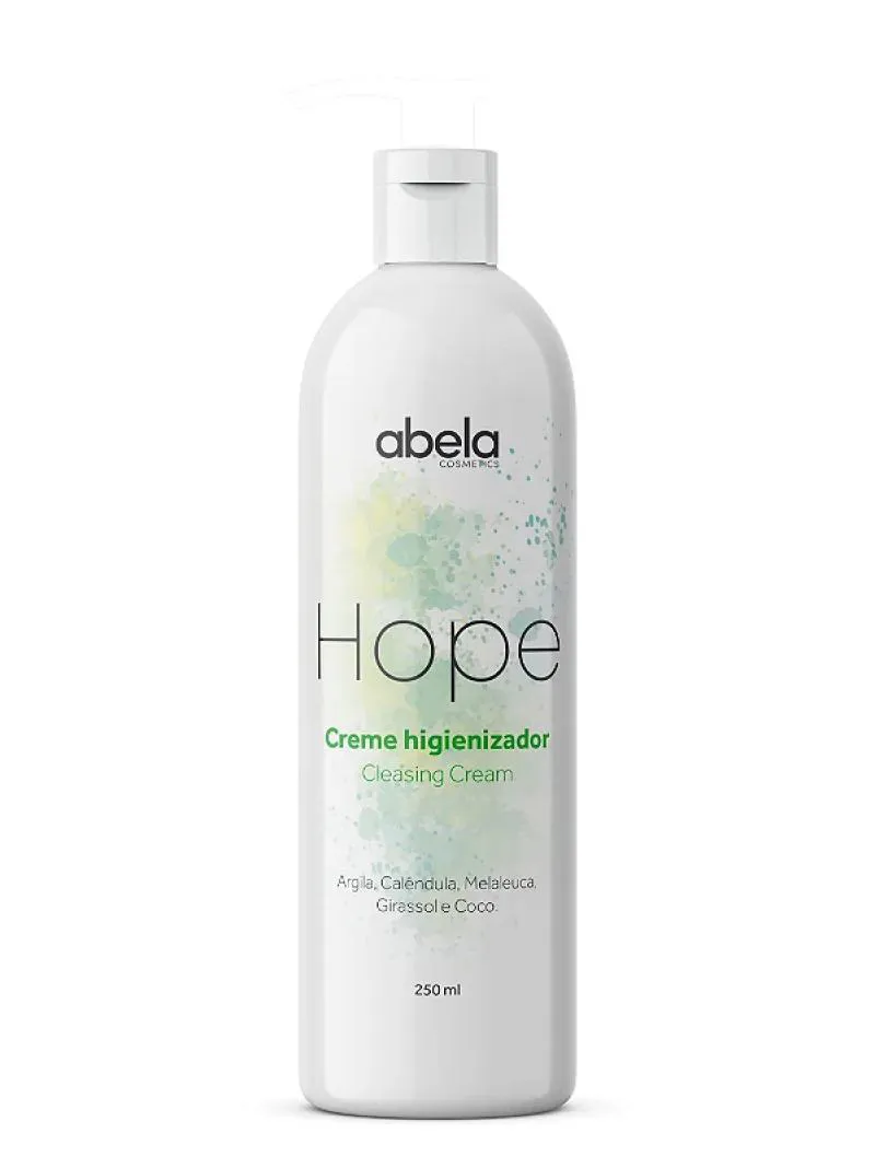 SHAMPOO CLEANSING CREAM LINHA HOPE 250ML - ABELA COSMETICS