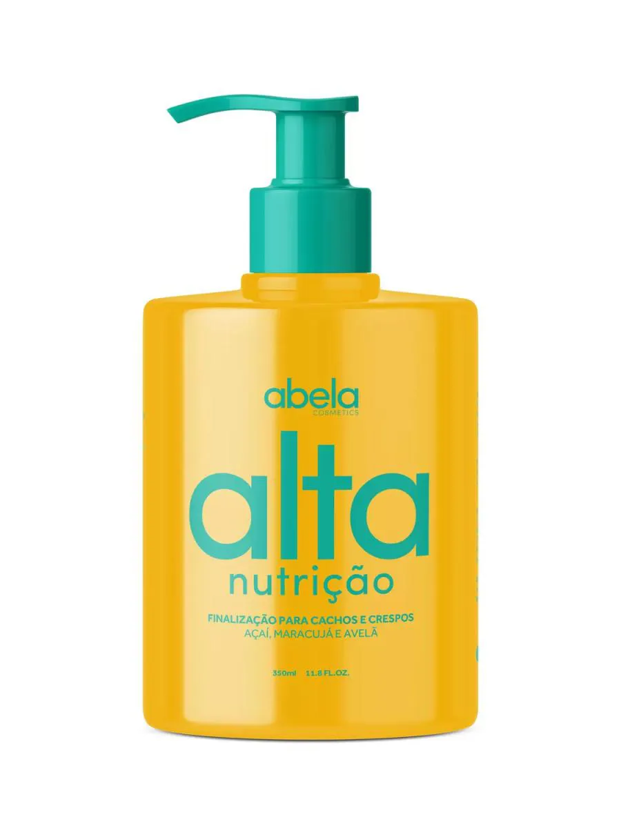 FINALIZADOR NUTRIçãO CACHEADOS E CRESPOS ALTA 350G - ABELA