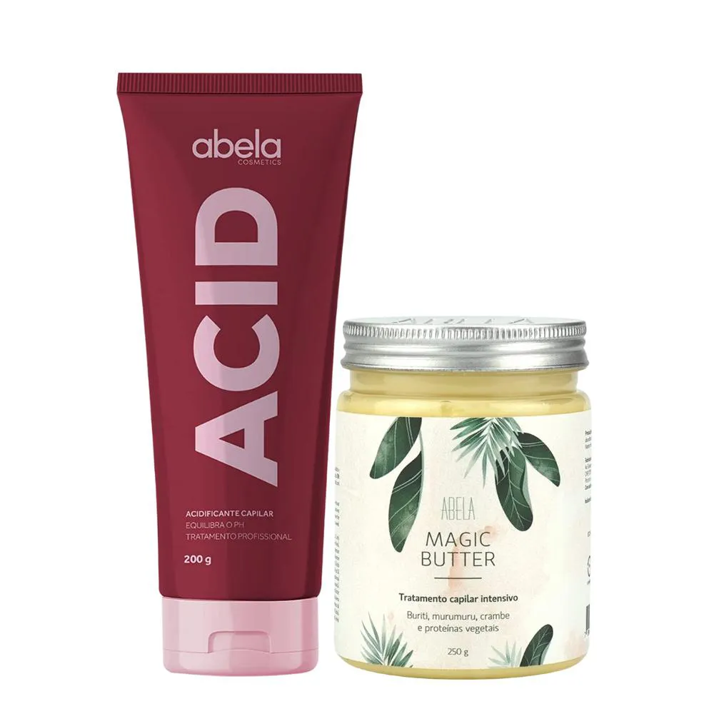 KIT ABELA COSMETICS - ACID 200G E MAGIC BUTTER 250G