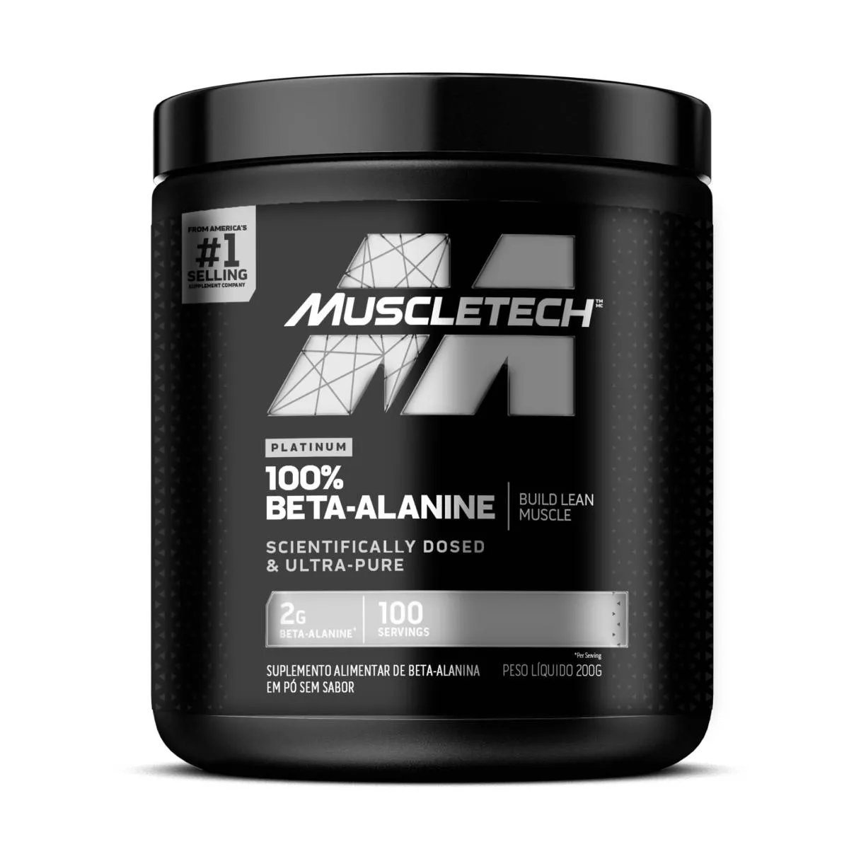 BETA ALANINA 200G SEM SABOR - MUSCLETECH