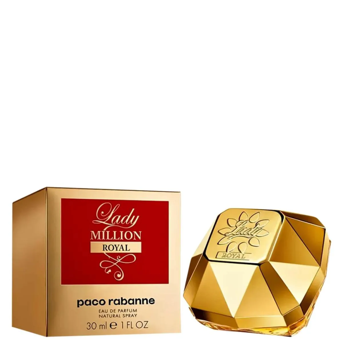 LADY MILLION ROYAL PACO RABANNE EAU DE PARFUM - PERFUME FEMININO 30ML