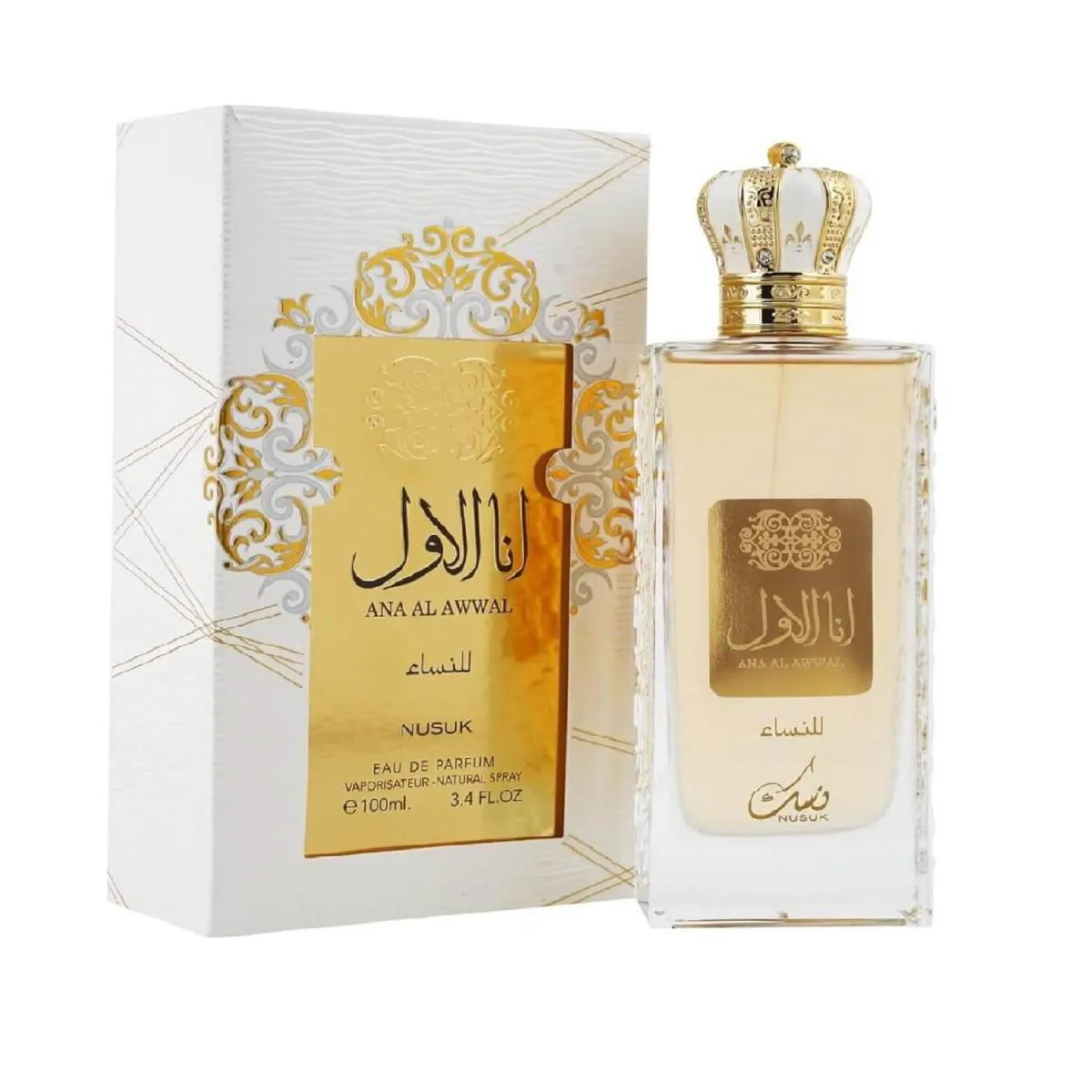 ANA AL AWWAL NUSUK EAU DE PARFUM FEMININO 100ML