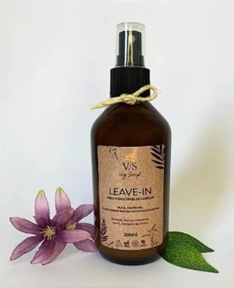 LEAVE IN PARA CABELOS 100% NATURAL- 200ML