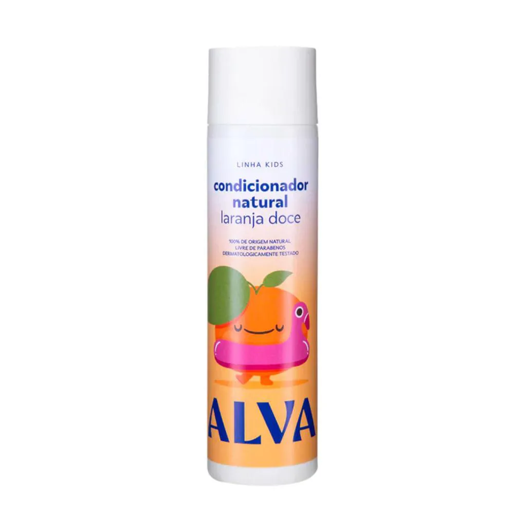 ALVA LARANJA DOCE E BAUNILHA - CONDICIONADOR NATURAL INFANTIL 250ML