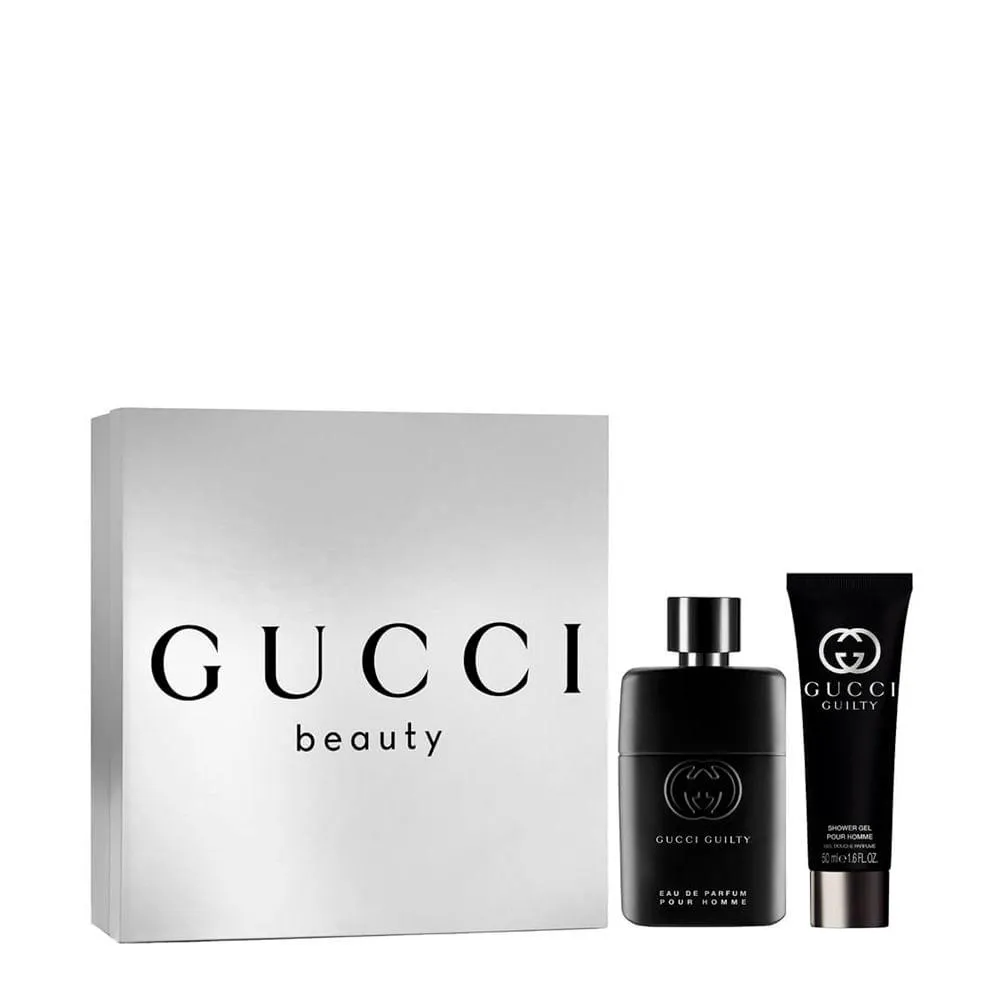 KIT GUCCI GUILTY EDP MASCULINO 50ML + SHOWER GEL