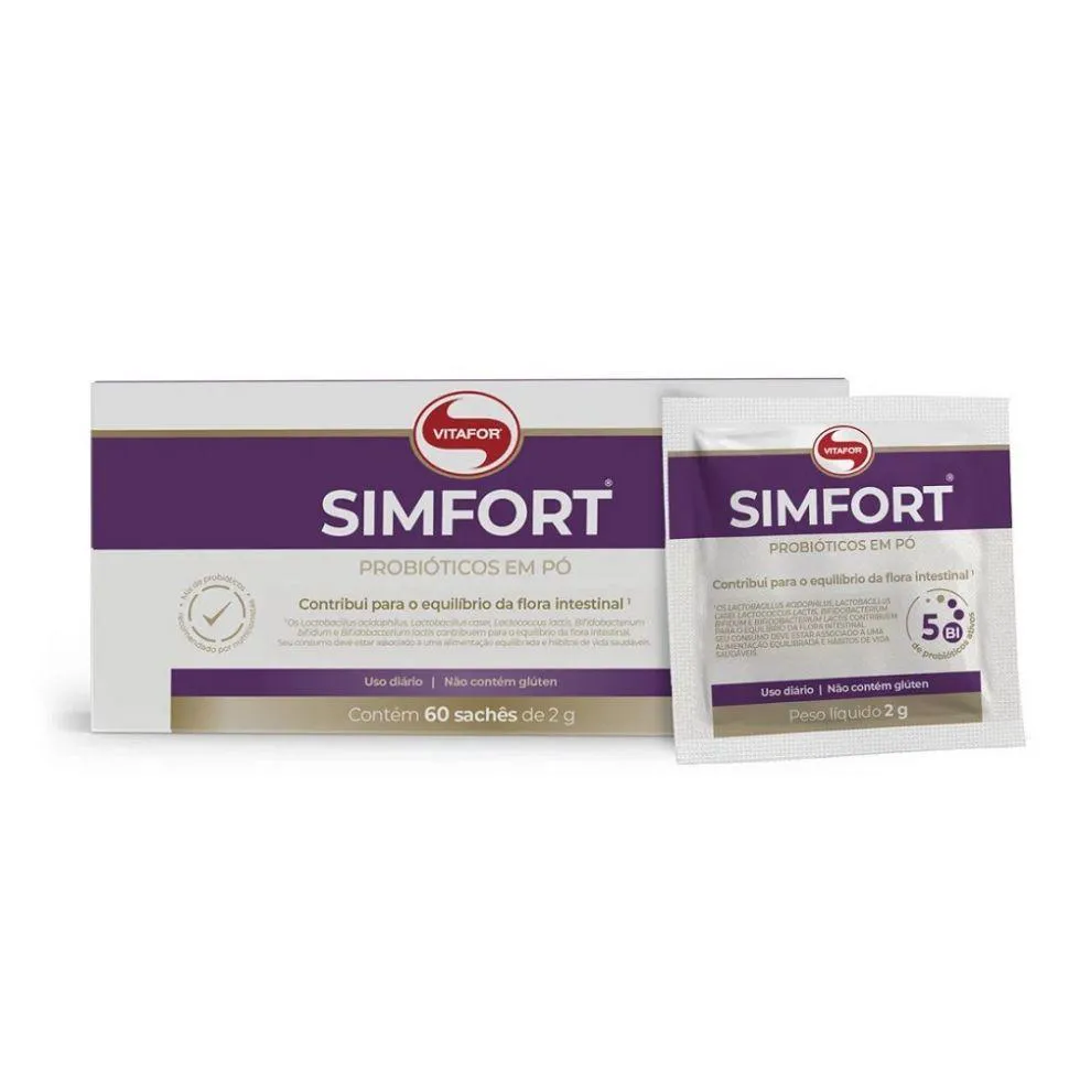 SIMFORT - PROBIóTICO (DISPLAY 60 SACHêS DE 2G) - VITAFOR