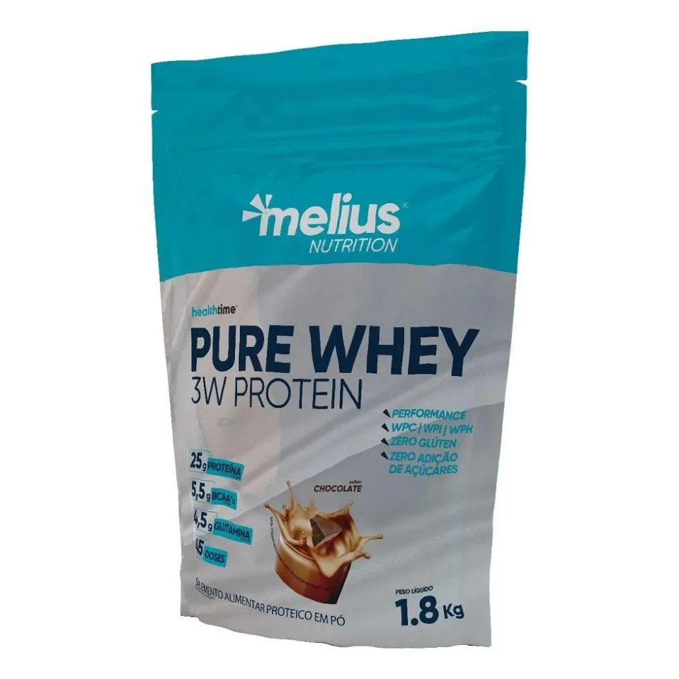 PURE WHEY 3W PROTEIN REFIL (1,8KG) - CHOCOLATE
