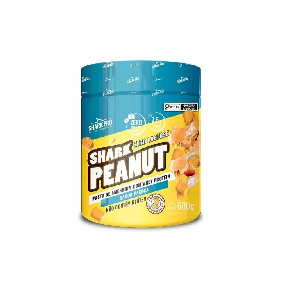 PASTA DE AMENDOIM ZERO LACTOSE (600G) - PAçOCA
