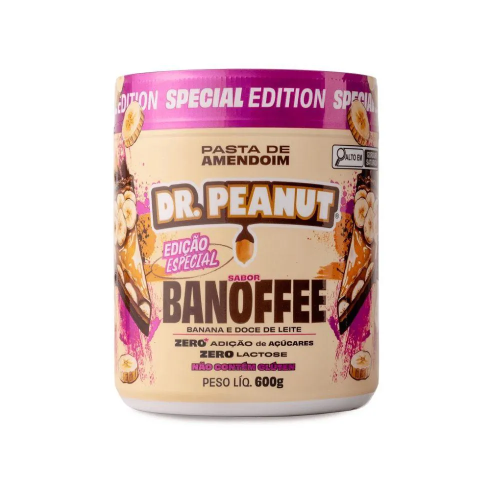 PASTA DE AMENDOIM (600G) - BANOFFEE